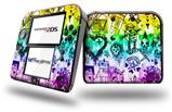 Scene Kid Sketches Rainbow - Decal Style Vinyl Skin fits Nintendo 2DS - 2DS NOT INCLUDED