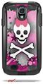 Princess Skull Heart - Decal Style Vinyl Skin fits Otterbox Commuter Case for Samsung Galaxy S4 (CASE SOLD SEPARATELY)