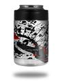 Skin Decal Wrap for Yeti Colster, Ozark Trail and RTIC Can Coolers - Baja 0018 Red (COOLER NOT INCLUDED)