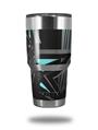 Skin Decal Wrap for Yeti Tumbler Rambler 30 oz Baja 0023 Neon Teal (TUMBLER NOT INCLUDED)