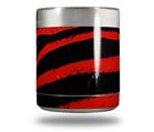 Skin Decal Wrap for Yeti Rambler Lowball - Zebra Red