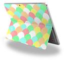 Brushed Cirlces Multi Light - Decal Style Vinyl Skin (fits Microsoft Surface Pro 4)