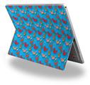 Crabs and Shells Blue Medium - Decal Style Vinyl Skin fits Microsoft Surface Pro 4 (SURFACE NOT INCLUDED)
