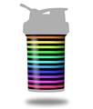 Decal Style Skin Wrap works with Blender Bottle 22oz ProStak Stripes Rainbow (BOTTLE NOT INCLUDED)