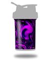 Decal Style Skin Wrap works with Blender Bottle 22oz ProStak Liquid Metal Chrome Purple (BOTTLE NOT INCLUDED)