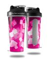 Decal Style Skin Wrap works with Blender Bottle 28oz Bokeh Squared Hot Pink (BOTTLE NOT INCLUDED)