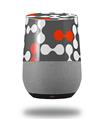 Decal Style Skin Wrap for Google Home Original - Locknodes 04 Red (GOOGLE HOME NOT INCLUDED)