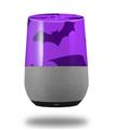 Decal Style Skin Wrap for Google Home Original - Deathrock Bats Purple (GOOGLE HOME NOT INCLUDED)