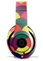WraptorSkinz Skin Decal Wrap compatible with Beats Studio 2 and 3 Wired and Wireless Headphones Brushed Cirlces Multi Dark Skin Only (HEADPHONES NOT INCLUDED)