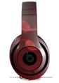 WraptorSkinz Skin Decal Wrap compatible with Beats Studio 2 and 3 Wired and Wireless Headphones Bokeh Music Red Skin Only (HEADPHONES NOT INCLUDED)