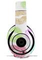 WraptorSkinz Skin Decal Wrap compatible with Beats Studio 2 and 3 Wired and Wireless Headphones Rainbow Lips White Skin Only (HEADPHONES NOT INCLUDED)