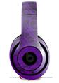 WraptorSkinz Skin Decal Wrap compatible with Beats Studio 2 and 3 Wired and Wireless Headphones Folder Doodles Purple Skin Only (HEADPHONES NOT INCLUDED)