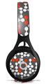 WraptorSkinz Skin Decal Wrap compatible with Beats EP Headphones Locknodes 04 Red Skin Only HEADPHONES NOT INCLUDED