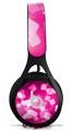 WraptorSkinz Skin Decal Wrap compatible with Beats EP Headphones Bokeh Squared Hot Pink Skin Only HEADPHONES NOT INCLUDED