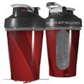 Decal Style Skin Wrap works with Blender Bottle 20oz VintageID 25 Red (BOTTLE NOT INCLUDED)