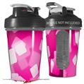 Decal Style Skin Wrap works with Blender Bottle 20oz Bokeh Squared Hot Pink (BOTTLE NOT INCLUDED)