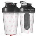 Decal Style Skin Wrap works with Blender Bottle 20oz Hearts Pink (BOTTLE NOT INCLUDED)