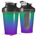 Decal Style Skin Wrap works with Blender Bottle 20oz Faded Dots Purple Green (BOTTLE NOT INCLUDED)