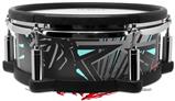 Skin Wrap works with Roland vDrum Shell PD-108 Drum Baja 0023 Neon Teal (DRUM NOT INCLUDED)