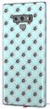 Decal style Skin Wrap compatible with Samsung Galaxy Note 9 Kearas Daisies Seafoam