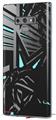 Decal style Skin Wrap compatible with Samsung Galaxy Note 9 Baja 0023 Neon Teal
