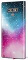 Decal style Skin Wrap compatible with Samsung Galaxy Note 9 Dynamic Pink Galaxy