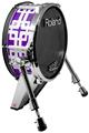 Skin Wrap works with Roland vDrum Shell KD-140 Kick Bass Drum Boxed Purple (DRUM NOT INCLUDED)