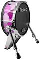 Skin Wrap works with Roland vDrum Shell KD-140 Kick Bass Drum Scales Pink Purple (DRUM NOT INCLUDED)