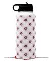 Skin Wrap Decal compatible with Hydro Flask Wide Mouth Bottle 32oz Kearas Daisies Diffuse Glow Pink (BOTTLE NOT INCLUDED)
