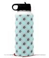 Skin Wrap Decal compatible with Hydro Flask Wide Mouth Bottle 32oz Kearas Daisies Seafoam (BOTTLE NOT INCLUDED)