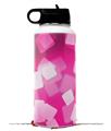 Skin Wrap Decal compatible with Hydro Flask Wide Mouth Bottle 32oz Bokeh Squared Hot Pink (BOTTLE NOT INCLUDED)