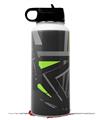 Skin Wrap Decal compatible with Hydro Flask Wide Mouth Bottle 32oz Baja 0023 Lime Green (BOTTLE NOT INCLUDED)