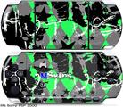 Sony PSP 3000 Skin - SceneKid Green
