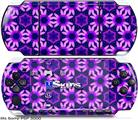Sony PSP 3000 Skin - Daisies Purple