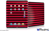 iPad Skin - Stripes Red