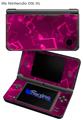 Bokeh Music Hot Pink - Decal Style Skin fits Nintendo DSi XL (DSi SOLD SEPARATELY)