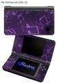 Bokeh Music Purple - Decal Style Skin fits Nintendo DSi XL (DSi SOLD SEPARATELY)