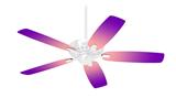 Smooth Fades Pink Purple - Ceiling Fan Skin Kit fits most 42 inch fans (FAN and BLADES SOLD SEPARATELY)