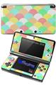 Brushed Cirlces Multi Light - Decal Style Skin fits Nintendo 3DS (3DS SOLD SEPARATELY)