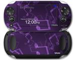 Bokeh Music Purple - Decal Style Skin fits Sony PS Vita