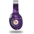 WraptorSkinz Skin Decal Wrap compatible with Beats Studio (Original) Headphones Bokeh Music Purple Skin Only (HEADPHONES NOT INCLUDED)
