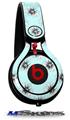 WraptorSkinz Skin Decal Wrap compatible with Beats Mixr Headphones Kearas Daisies Seafoam Skin Only (HEADPHONES NOT INCLUDED)