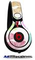 WraptorSkinz Skin Decal Wrap compatible with Beats Mixr Headphones Rainbow Lips White Skin Only (HEADPHONES NOT INCLUDED)
