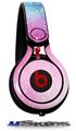 WraptorSkinz Skin Decal Wrap compatible with Beats Mixr Headphones Dynamic Pink Galaxy Skin Only (HEADPHONES NOT INCLUDED)