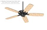 Wavey Peach - Ceiling Fan Skin Kit fits most 52 inch fans (FAN and BLADES SOLD SEPARATELY)