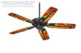Phat Dyes - Music Note - 100 - Ceiling Fan Skin Kit fits most 52 inch fans (FAN and BLADES SOLD SEPARATELY)