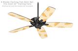 Oranges Orange - Ceiling Fan Skin Kit fits most 52 inch fans (FAN and BLADES SOLD SEPARATELY)